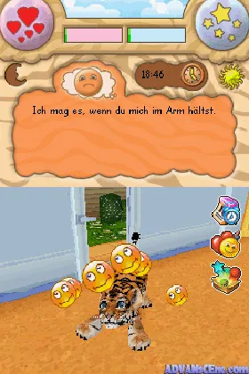 Baby Wild Katzen (Germany) screen shot game playing